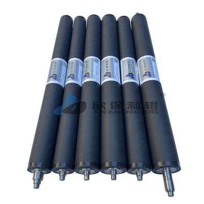 Fabrieksproducten van rubberrollers met precieze afmetingen en een hoge oppervlakteprecision