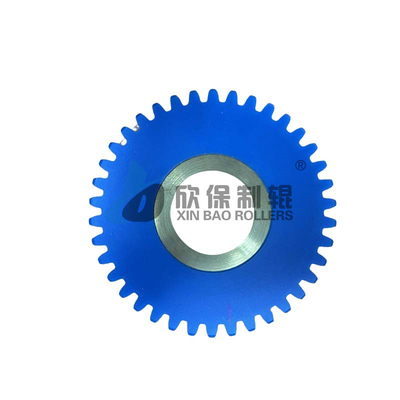 Precision Size Printing Rubber Roller Special Shaft Core slijtvast Accessoire Plastic Steel Gear