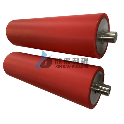 Silicone rollenrol voor het rollen en vormen van materialen in coating en andere processen