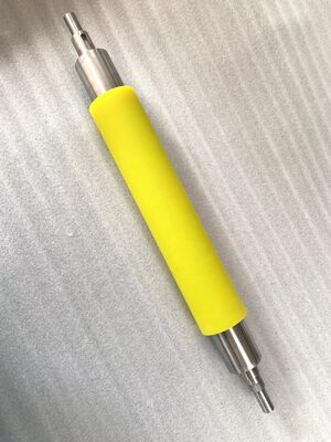 rubbercoated roller, rubbercoated conveyor roller, rubberrol