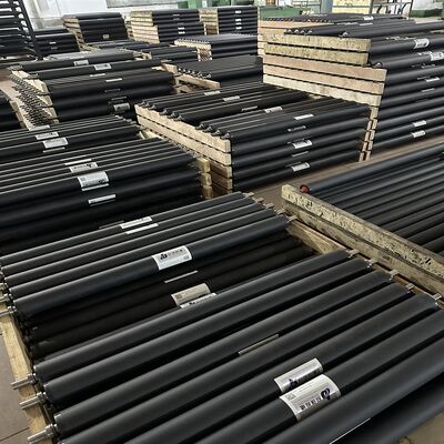 Fabrieksplaats Hoogwaardige slijtvast NBR EPDM wegroller slimme roller blinde rubber rubber wiel