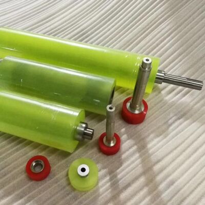 Fabriek lage prijs op maat geprinte laminatie machine siliconen rubber rol